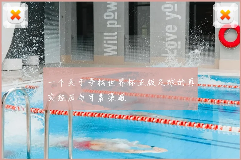 一个关于寻找世界杯正版足球的真实经历与可靠渠道